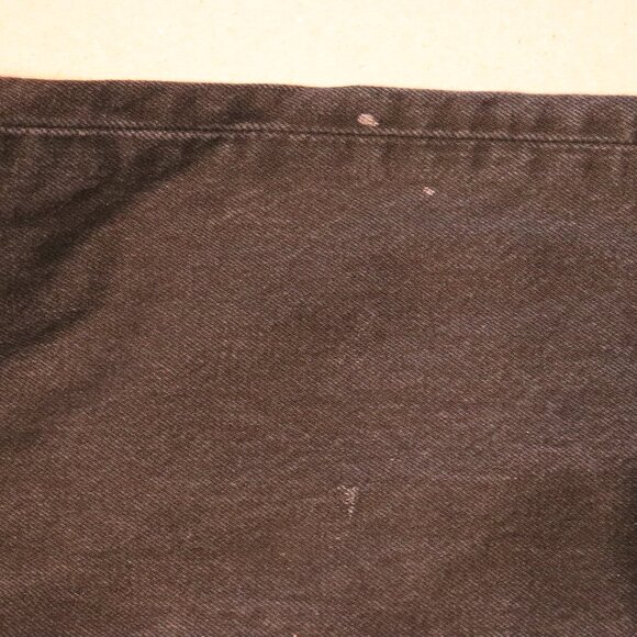 Levi 501 Black denim Jeans 36 x 34 pants Levis - Picture 6 of 8